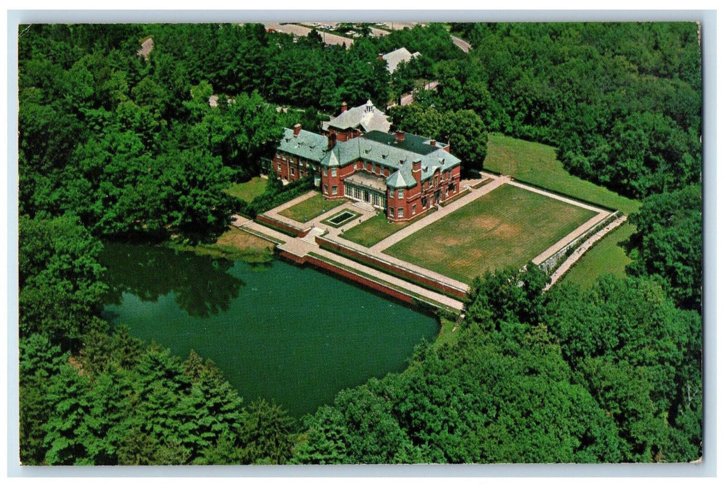 1974 Robert Allerton Park, Monticello Indiana IN Vintage Posted Postcard