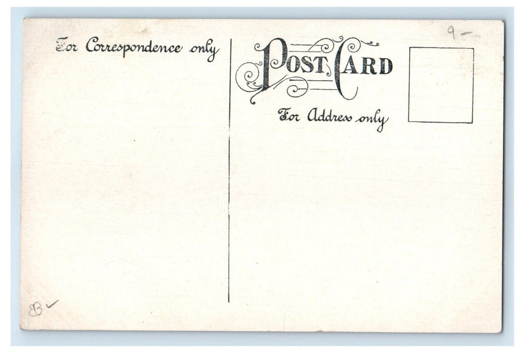 c1910's New Erie Train Railroad Station Depot Wagon Wellsville NY Postcard