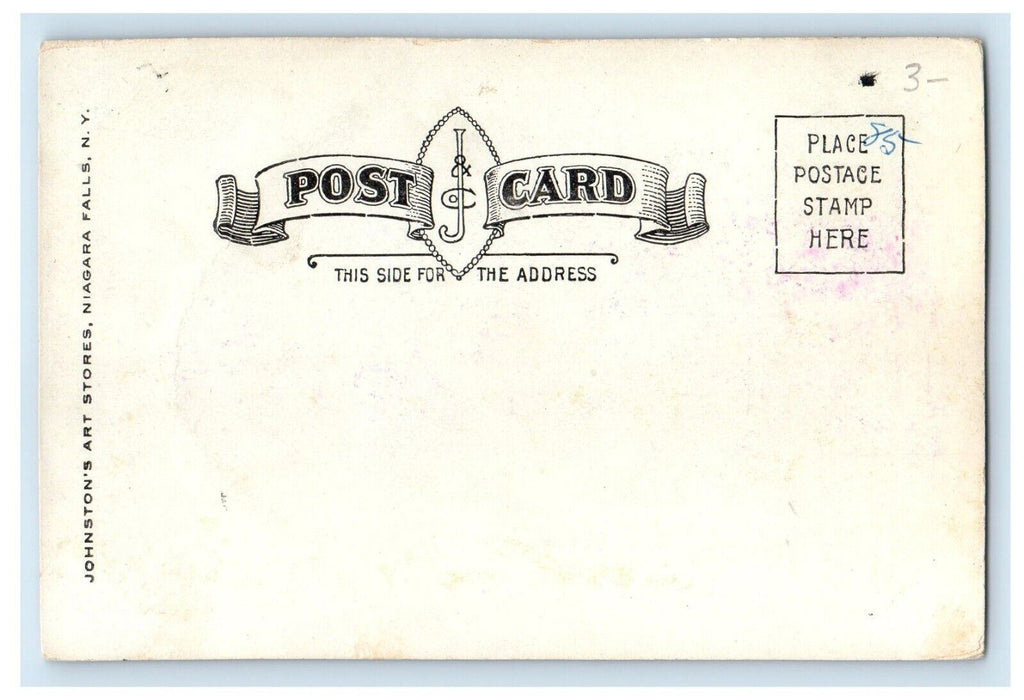 c1905 Up The Hudson From West Point New York NY, Steamer Scene Antique Postcard