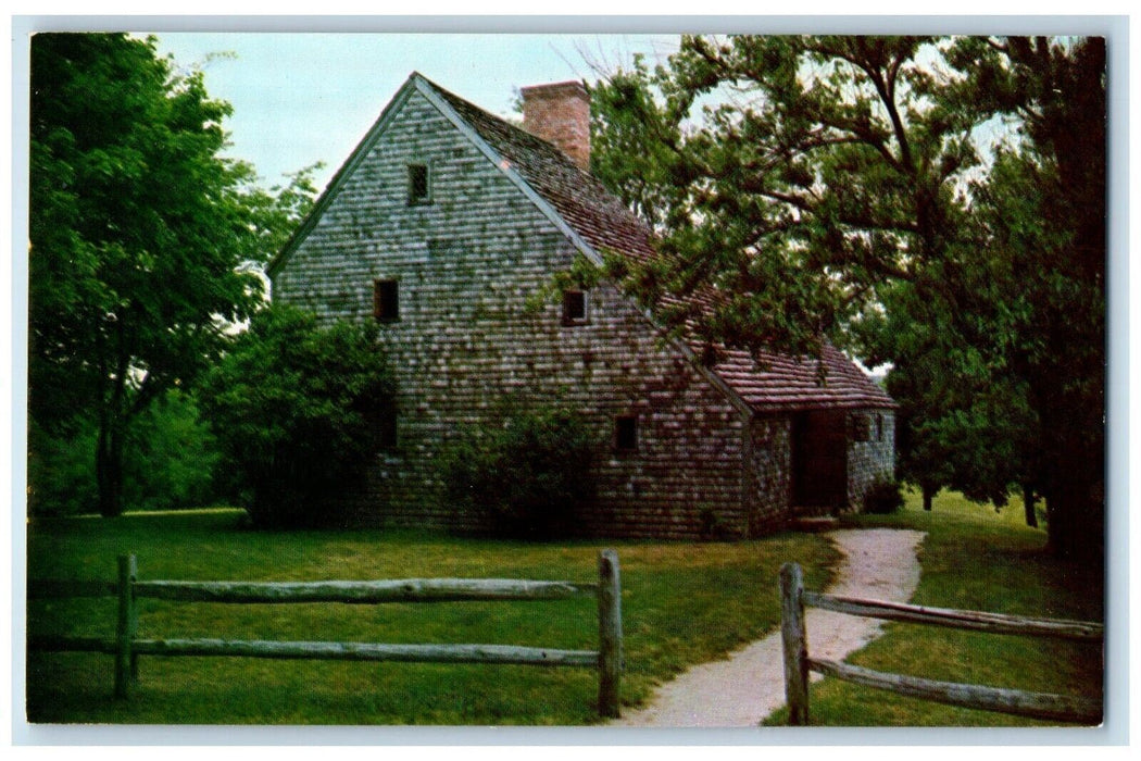 c1960's Old Hoxie House Cape Cod Oldest Town Sandwich Massachusetts MA Postcard