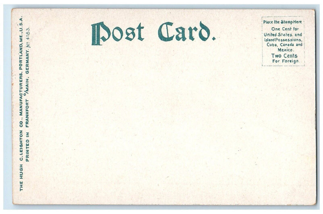 c1930's Main Street Looking North City View Nashua New Hampshire NH Postcard