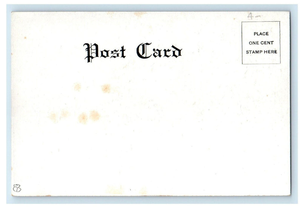 c1910 Ezra Meeker Oregon Trail Pioneer Wagon Oxen Indianapolis Indiana Postcard