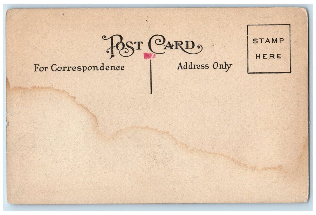 c1910's Diana's Baths Waterfalls View North Conway New Hampshire NH Postcard