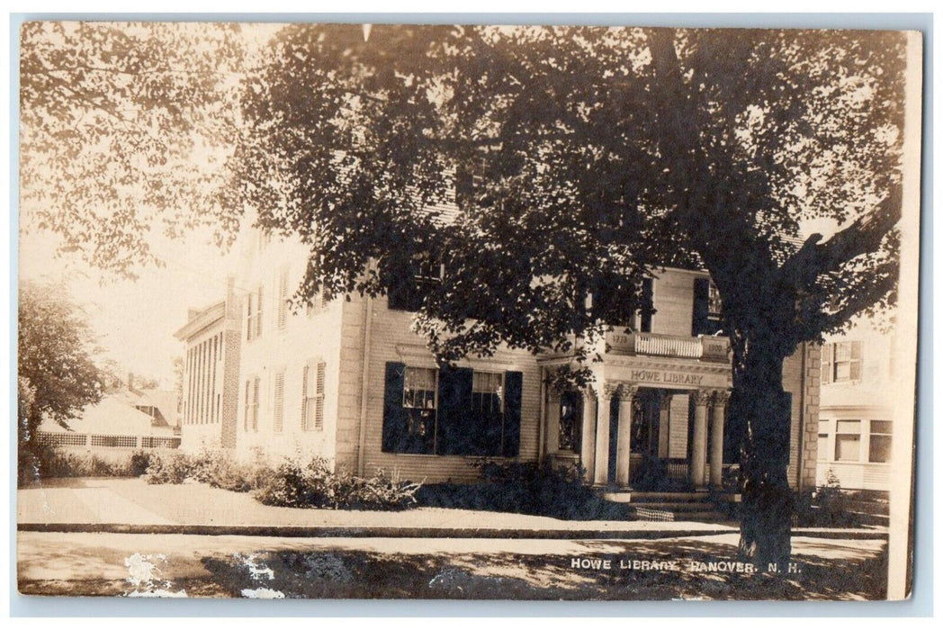 c1910's Howe Library Dartmouth College Hanover NH Unposted RPPC Postcard