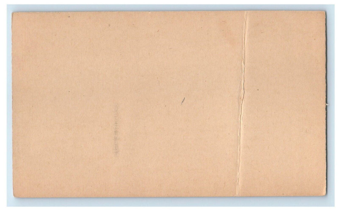 1945 Cat Art 40 & B Club Springfield MA Advertising Meeting Postcard