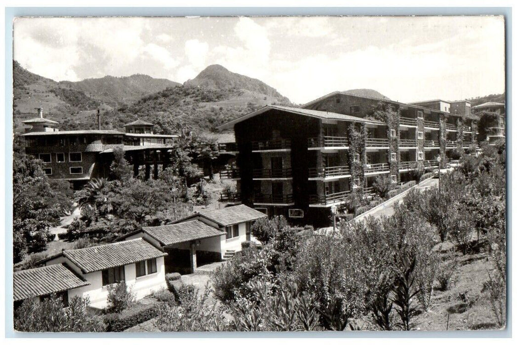 1955 Balneario View San Jose Purua Mexico RPPC Photo Posted Postcard