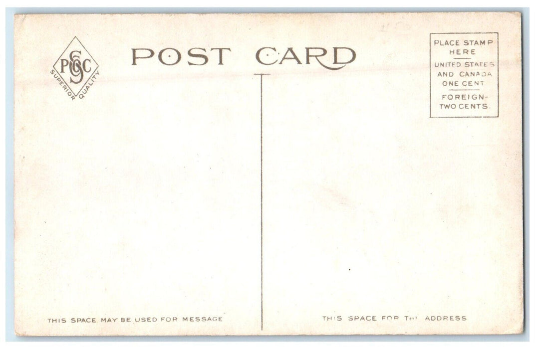 c1910's C. & E. I. Depot Station Evansville Indiana IN Unposted Antique Postcard
