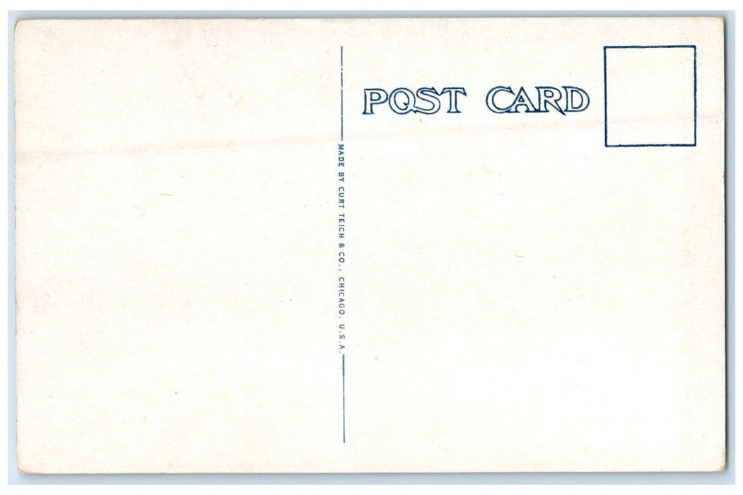 Dodge's Telegraph Railway Accounting Radio Institute Valparaiso IN Postcard