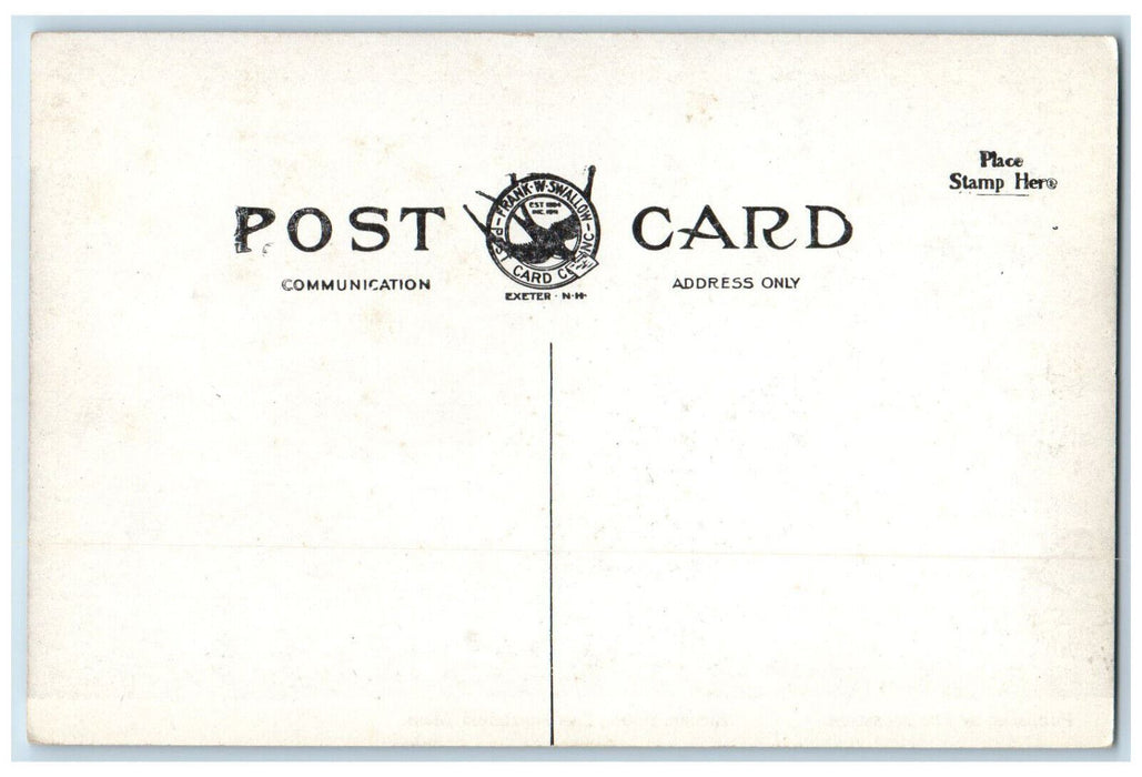 c1910 Birnam House East Northfield Massachusetts MA The Bookstore Postcard