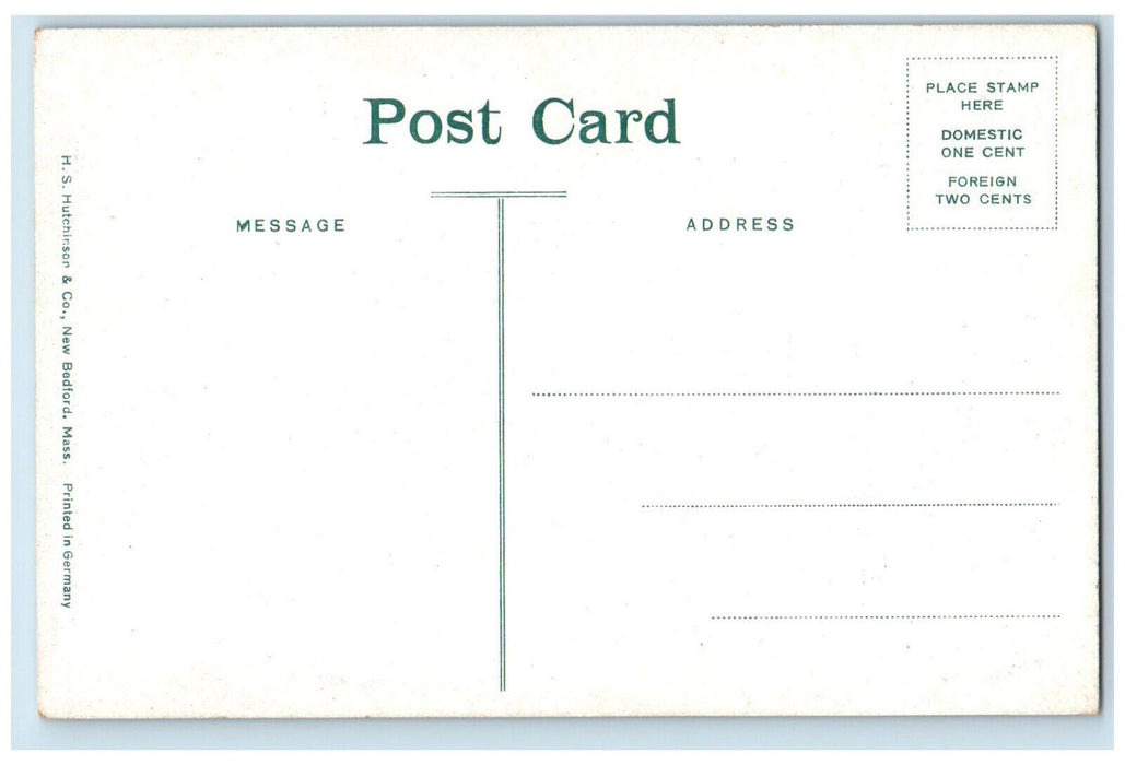 c1910 Riverside Cemetery Fairhaven Massachusetts MA Antique Postcard