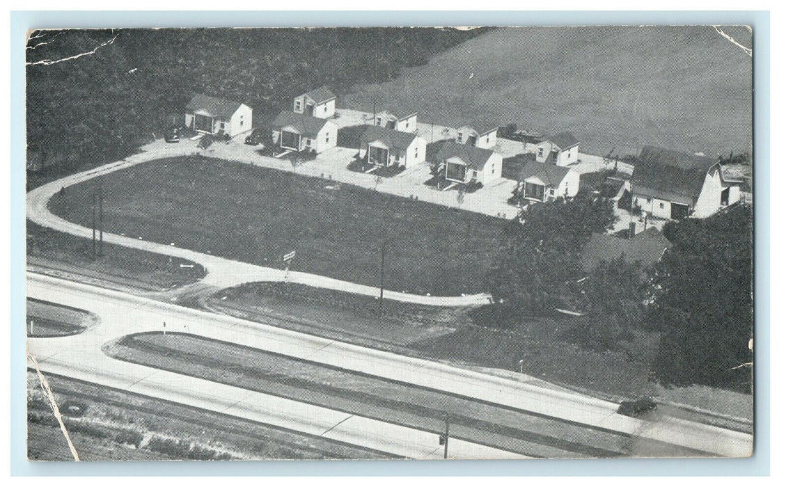 c1910 Green Acres Motor Court Lafayette Indiana IN Antique Postcard