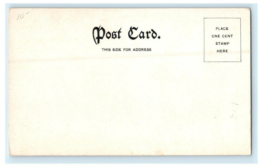 c1905 M.T. Webster Antiques Shop Store Westerly Rhode Island RI Postcard