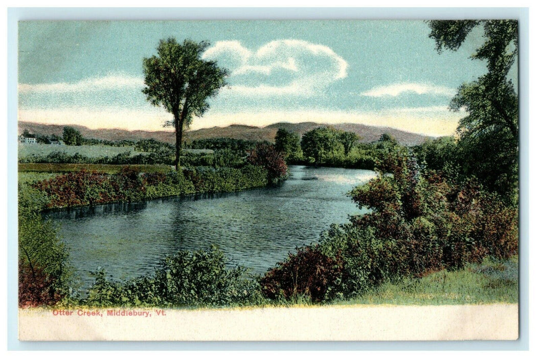 c1905 Otter Creek Middlebury Vermont VT Unposted Antique Postcard