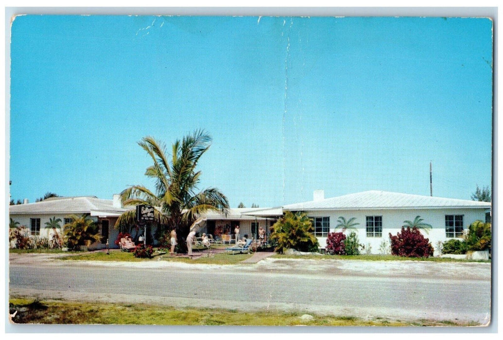 c1960's Ballinger Apartments Street View St. Petersburg Florida FL Postcard