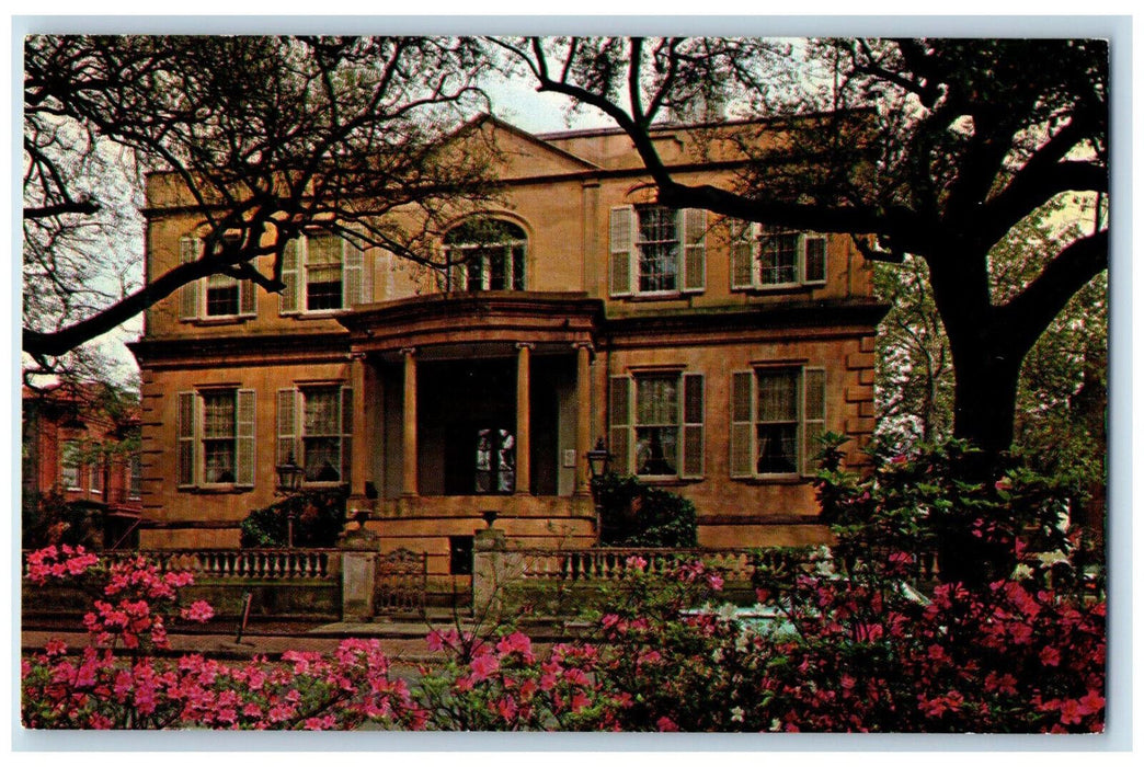 c1960's Regency Period House Owens-Thomas House Savannah Georgia GA Postcard