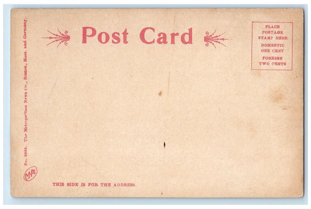 c1905 H.H. Roger's House Fairhaven Massachusetts MA Antique Postcard