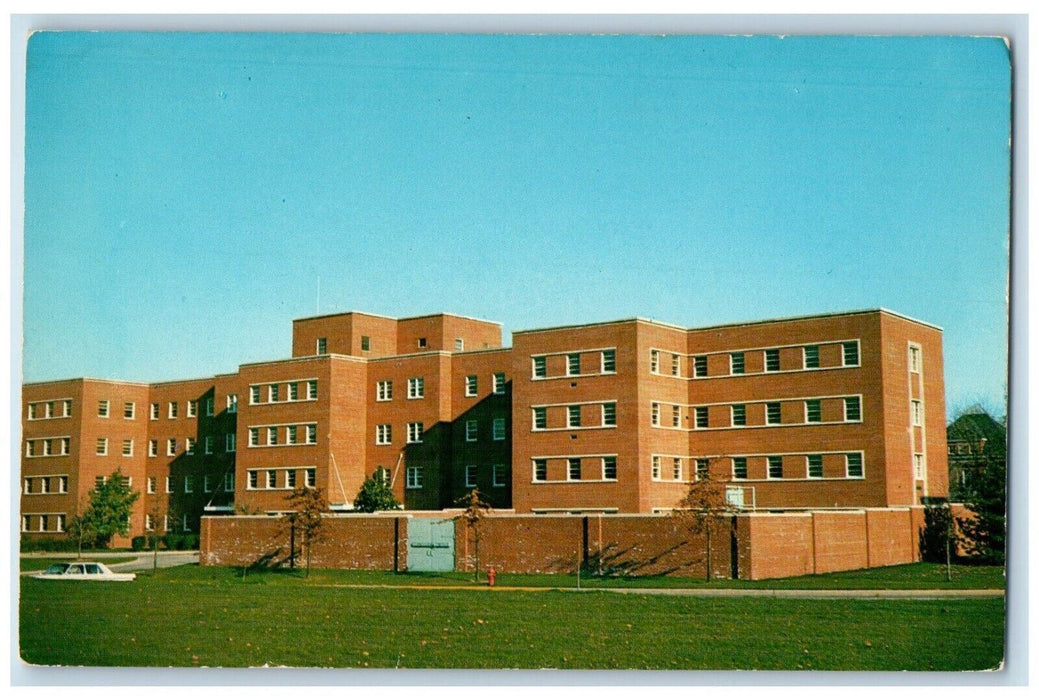 Administration Building Veterans Hospital Marion Indiana IN Vintage Postcard