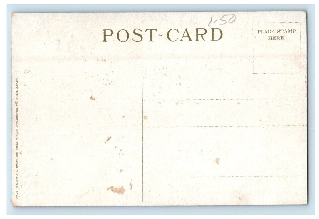 c1910 Haymarket Square Rotonda Road, Boston Massachusetts MA Posted Postcard