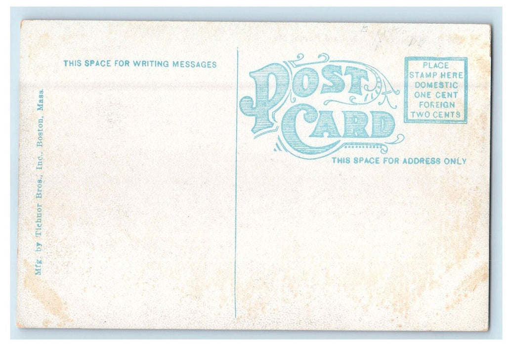 c1910's The R.R. Railroad Station Depot Old Orchard Beach Maine ME Postcard