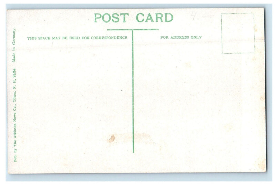 c1910's R.R Railroad Train Station Depot Weirs New Hampshire NH Antique Postcard