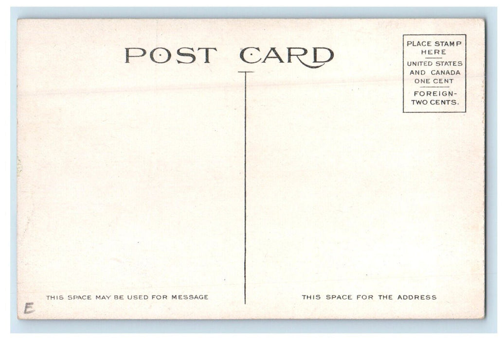 c1910's R.R. Railroad Station Depot Woburn Massachusetts MA Antique Postcard