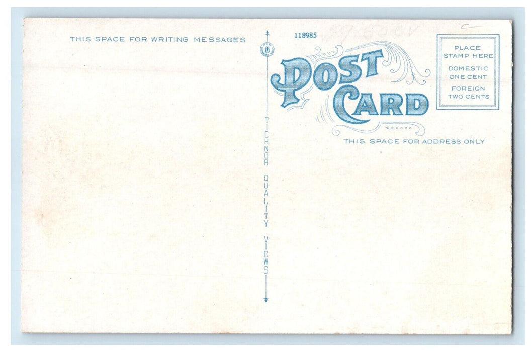 c1920's B. & M. R. R. Railroad Station Depot Tilton New Hampshire NH Postcard