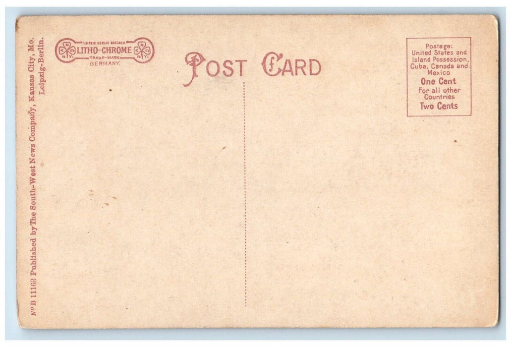 Petticoat Lane East 11 Street Cars Stores Kansas City Missouri MO Postcard