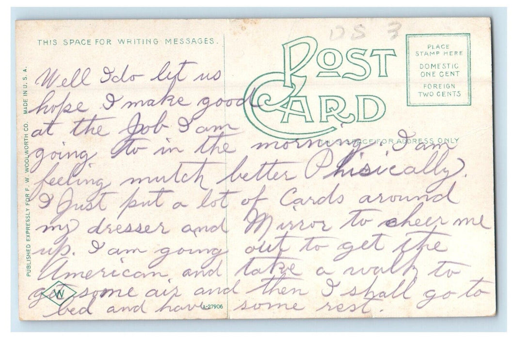 c1910's B. & M. R. R. Station Depot Haverhill Massachusetts MA Antique Postcard