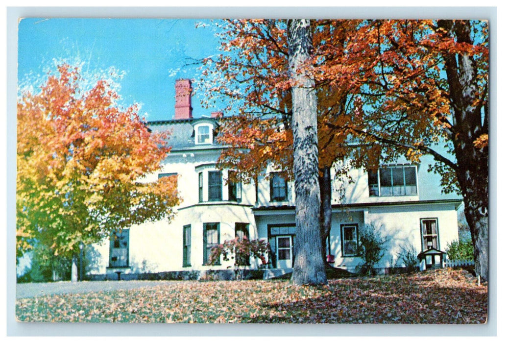 c1960s Hilltop House, Vermont Baptist Home Inc Brattleboro VT Postcard