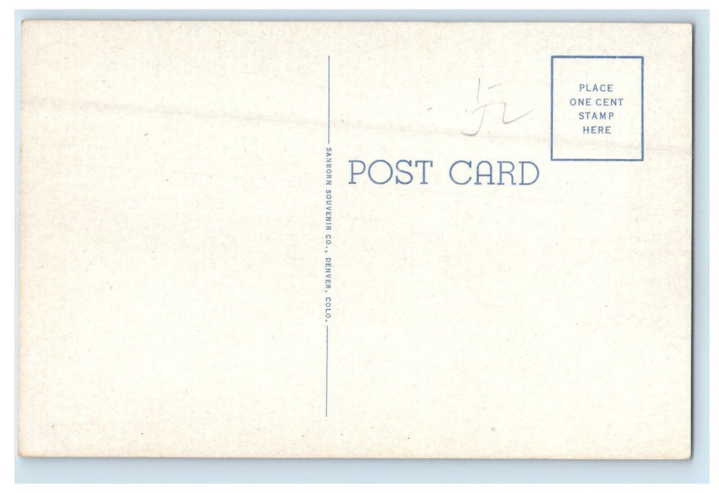 c1920s Denver Mt. Parks Red Rocks Pueblo Park of Red Rocks Colorado CO Postcard