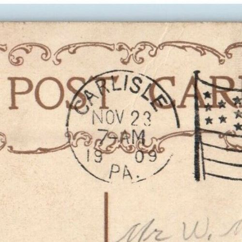 1909 Little Girl On Phone "Hello Papa Will You Be Home To-Night?" Desk Postcard