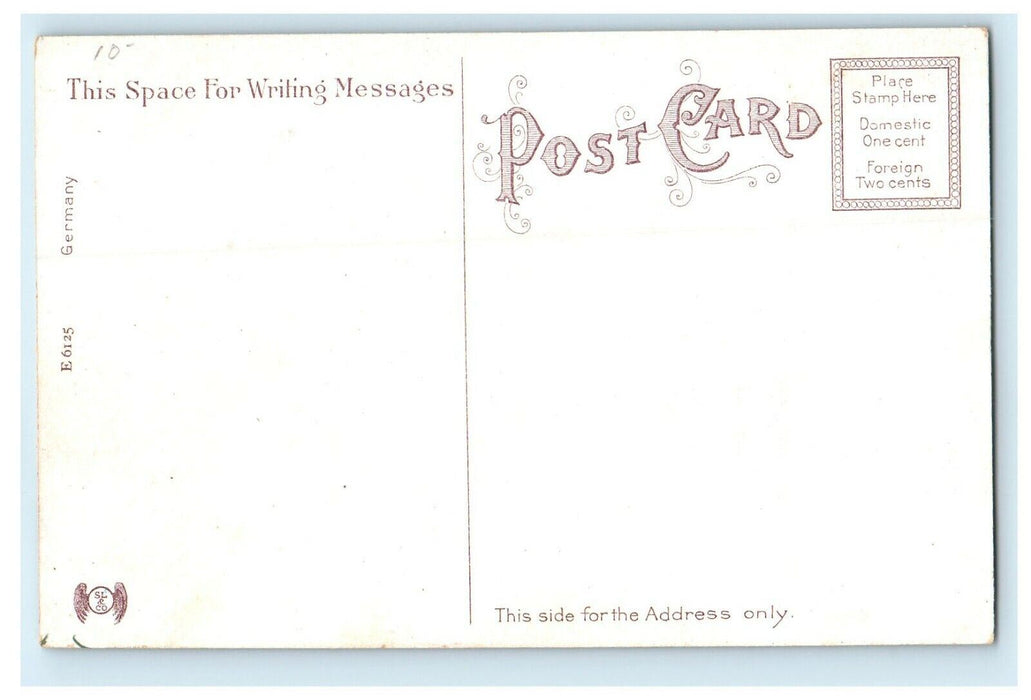 1910 Odd Fellows Home, Worcester, Massachusetts MA Antique Postcard