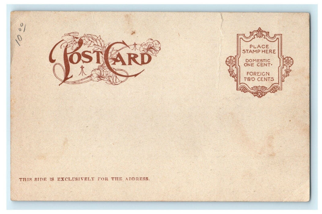 c1910 Zeno Chewing Gum William Penn House Advertising Philadelphia PA Postcard