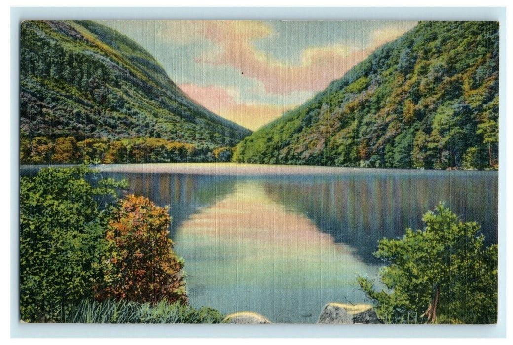 c1940's Profile Lake Franconia Notch New Hampshire NH Unposted Postcard