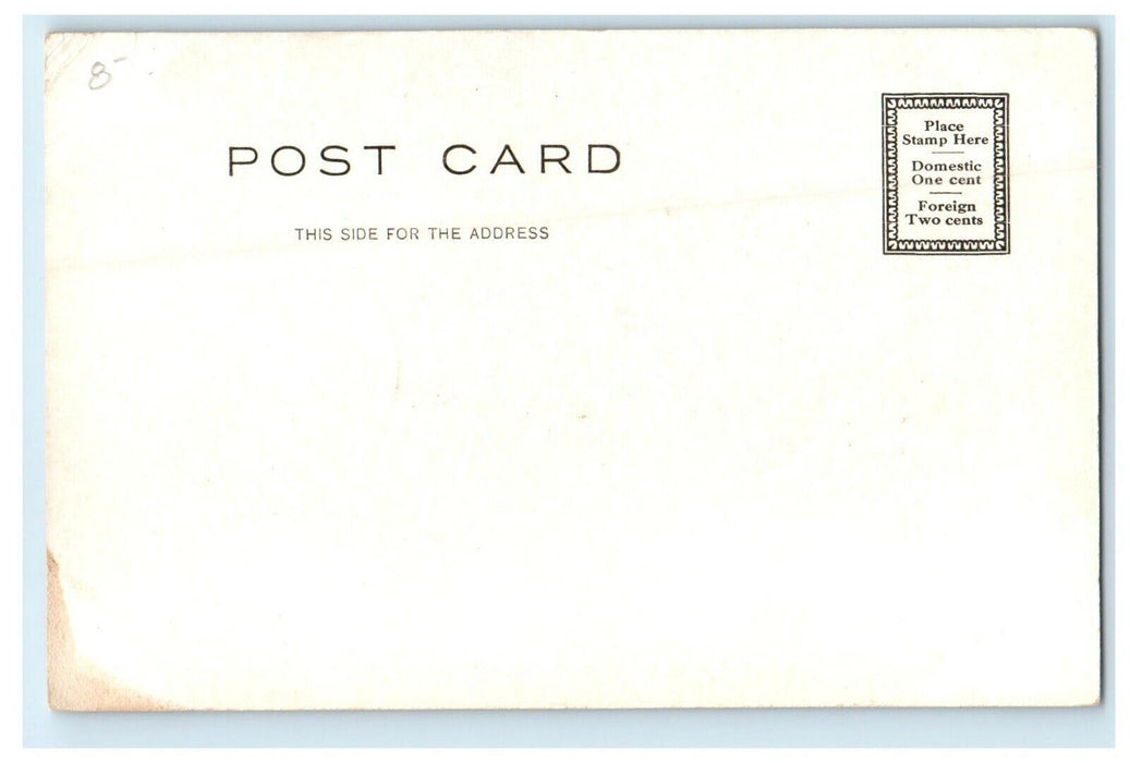 1905 Parlors, The Warren Hotel, Worcester Massachusetts MA Postcard
