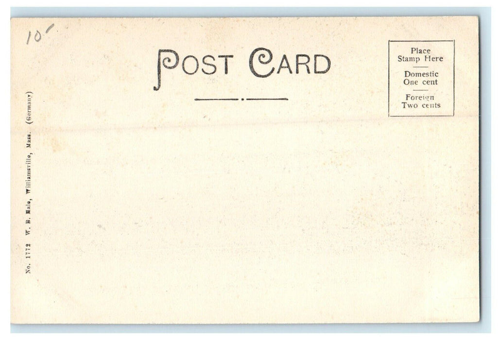 1905 Unitarian Church, Walpole New Hampshire NH Antique Unposted Postcard