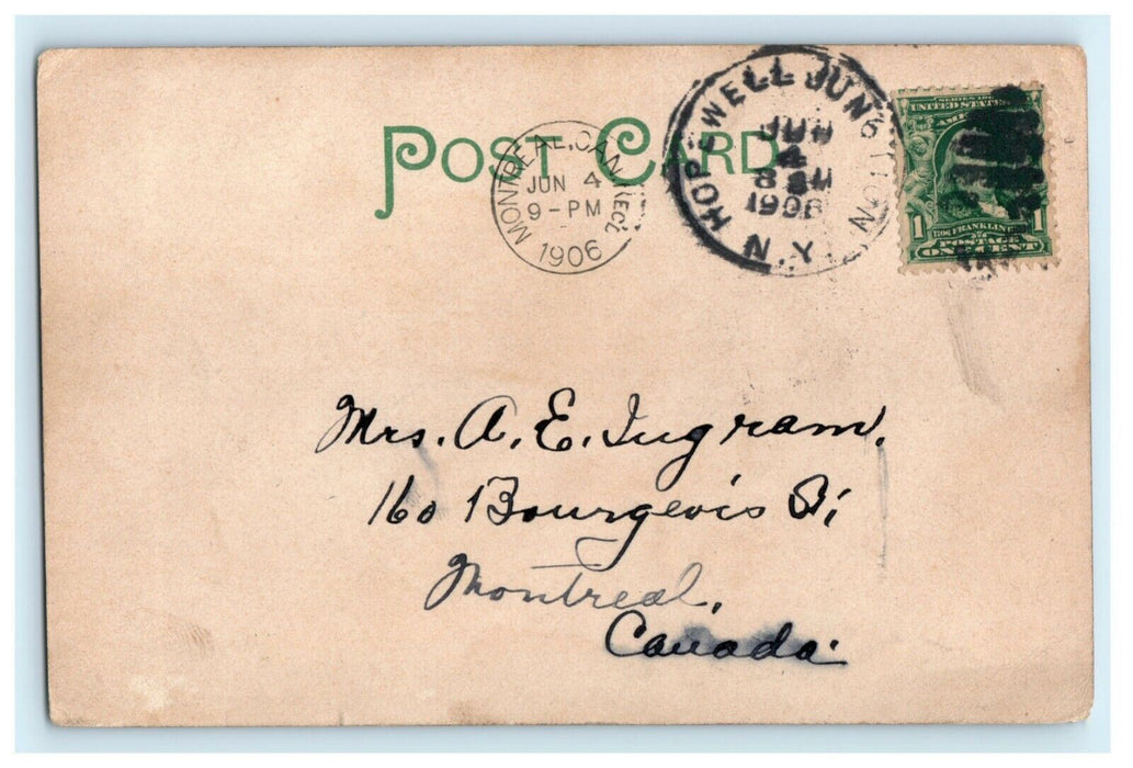 1906 Mary Powell Steamboat Hudson Cornwall Bay New York Postcard