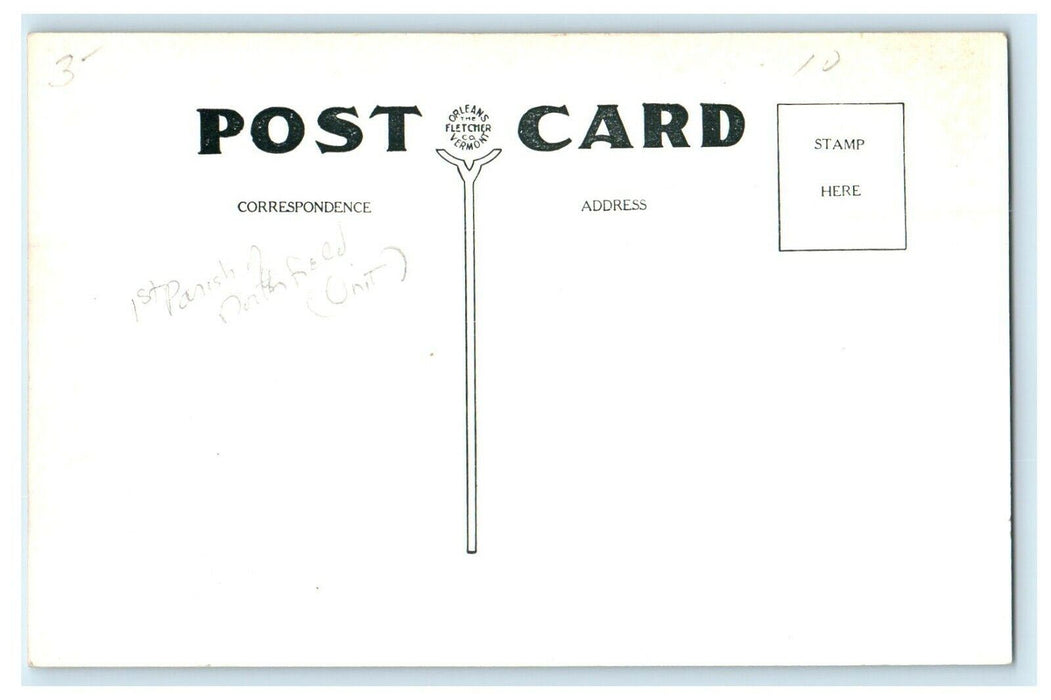 1916 Northfield Center, Unitarian Church, Northfield Massachusetts MA Postcard