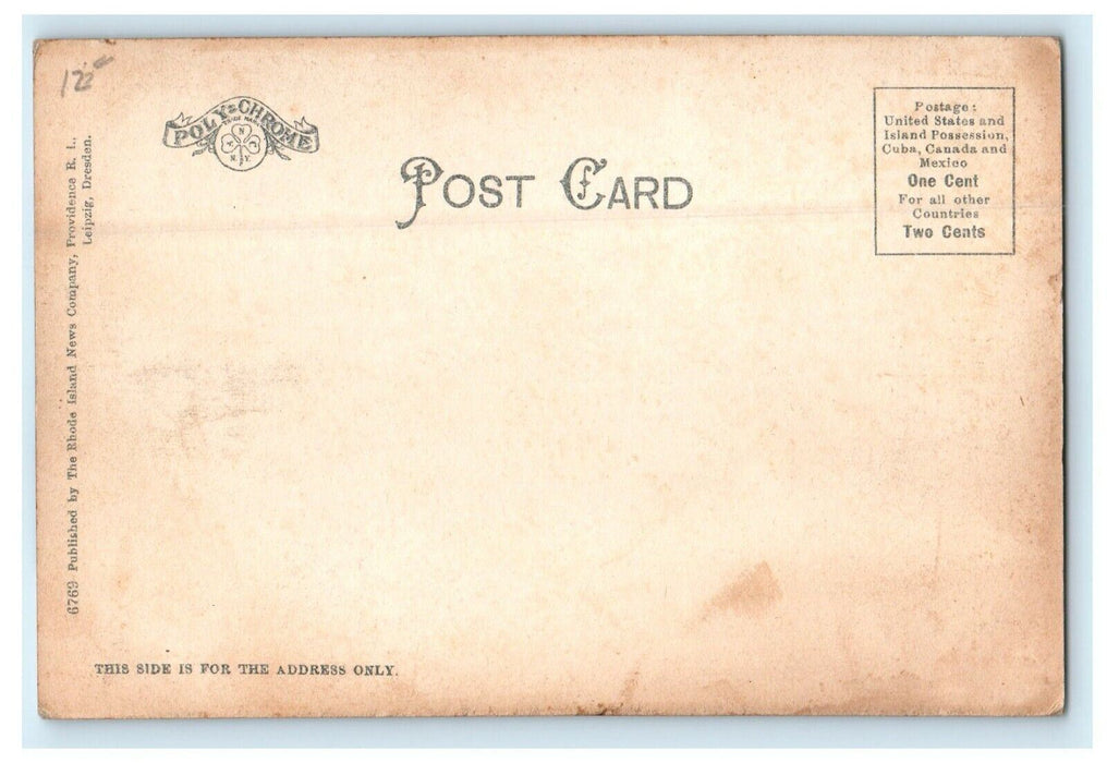 c1905 Little Narragansett Bay Watch Hill Rhode Island RI Antique Postcard