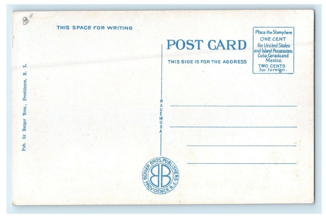 c1930's The Chapel Watch Hill Rhode Island RI Unposted Vintage Postcard