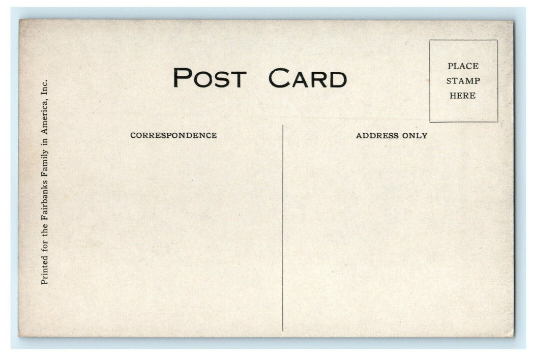 c1910 Fairbanks House Dedham Massachusetts MA Unposted Unposted Postcard