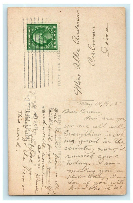 1915 Farm Homestead Northfield Minnesota MN RPPC Photo Postcard