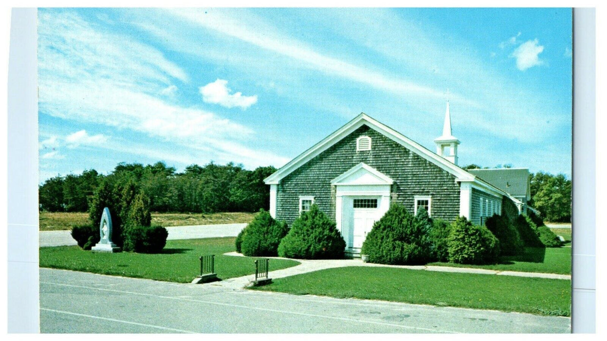 1952 Our Lady of the Highway, South Yarmouth Massachusetts MA Postcard