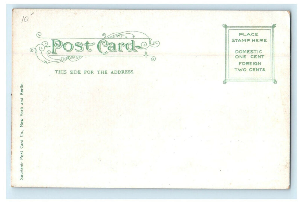 1915 East Beach Watch Hill, Rhode Island RI Antique Unposted Postcard