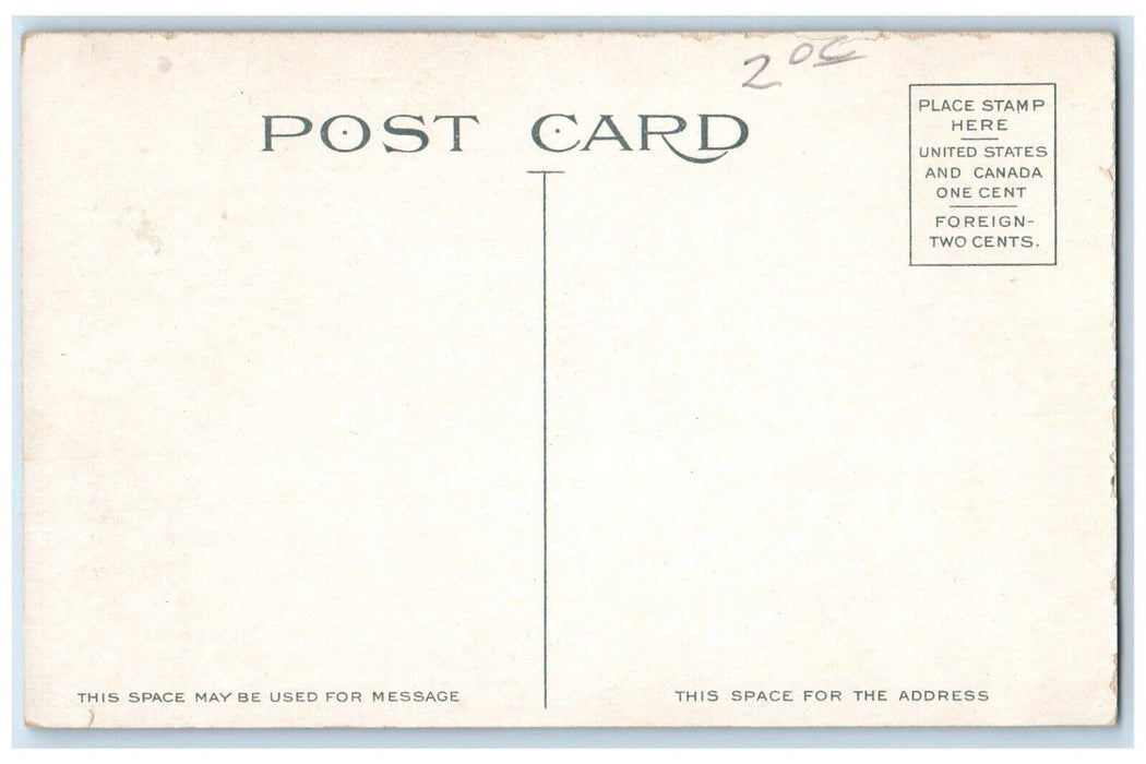c1910 Security Savings Bank Cedar Rapids Iowa IA Unposted Antique Postcard