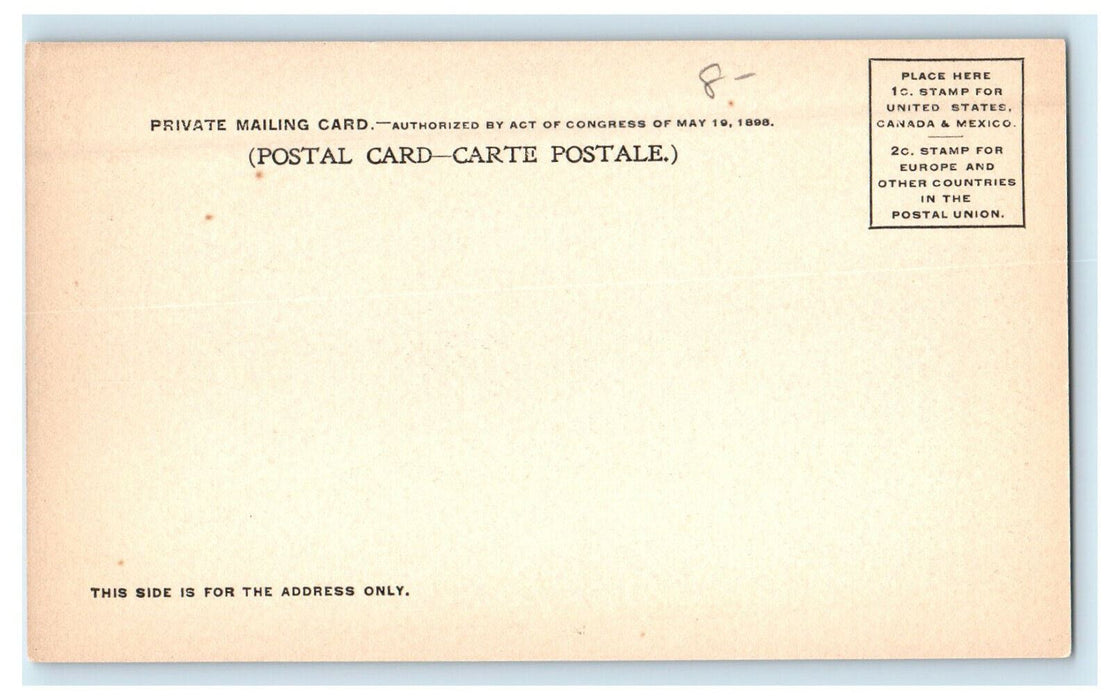 c1900 Greetings from Holyoke, Railroad Cut Near Top of Mt. Tom PMC Postcard