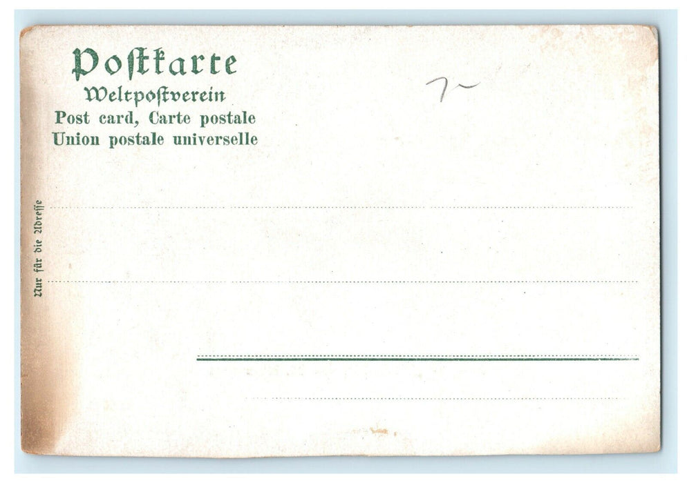 1904 Eddystone Lighthouse, Norddeutscher Lloyd Bremen, Germany Postcard