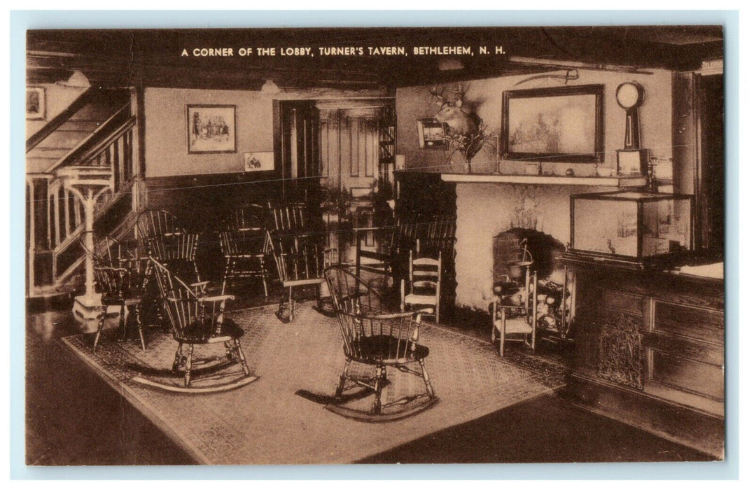 1937 Turner's Tavern, Betlehem New Hampshire NH Vintage Postcard
