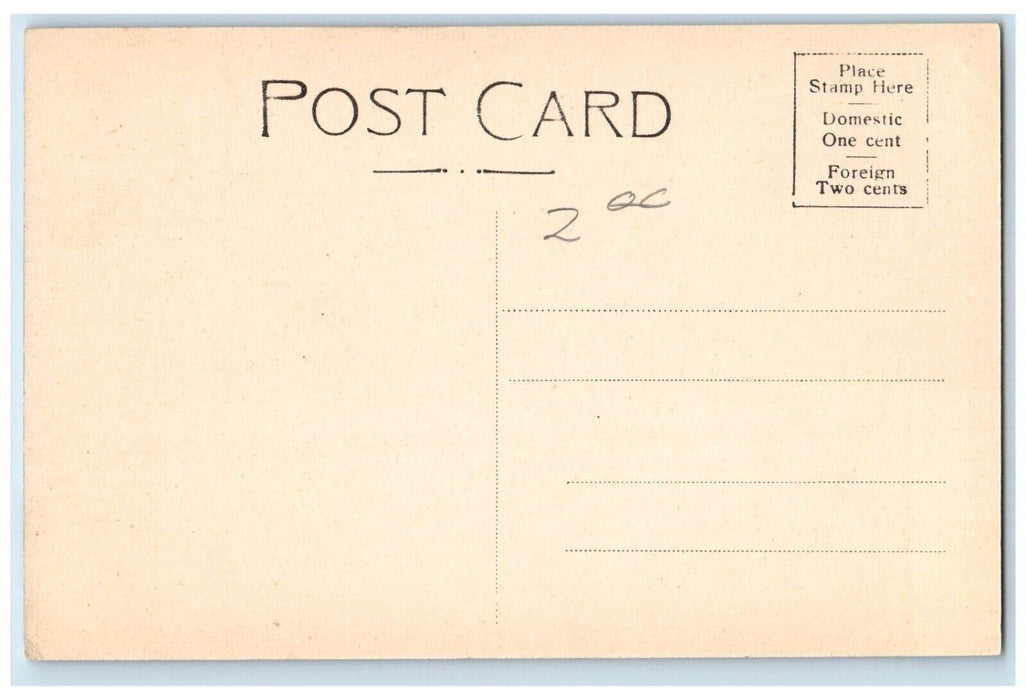 c1910 US Government Post Office Building Boone Iowa IA Antique Postcard