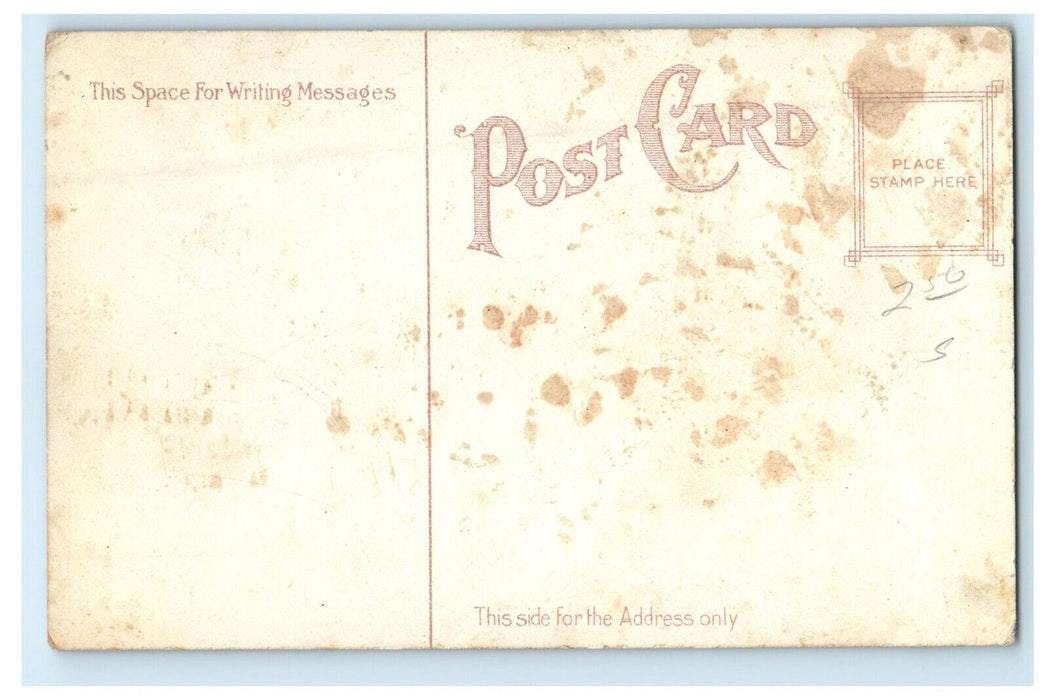 c1910 Midway Scene, Crystal Beach, Ontario Canada CA Foreign Unposted Postcard